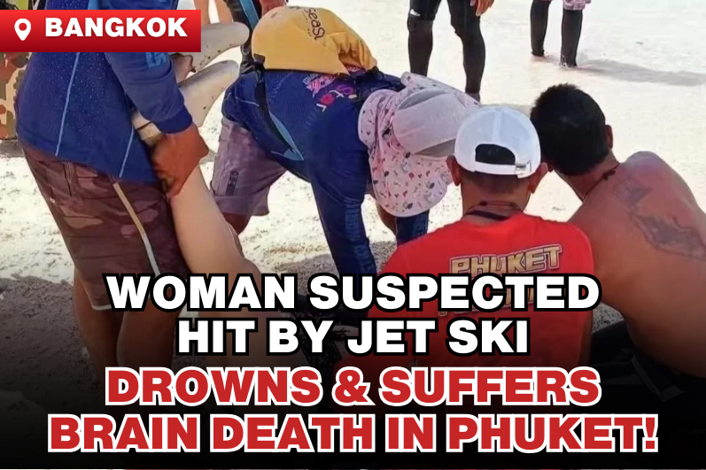 Suspected Jet Ski Collision | Woman Drowns While Snorkeling in Phuket, Declared Brain Dead